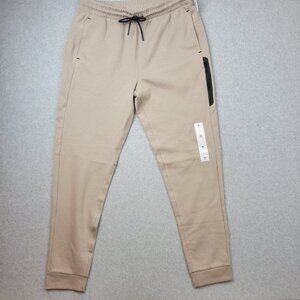 Old Navy High Waisted Dynamic Fleece Joggers Mens Medium Sweat Pants WishBone